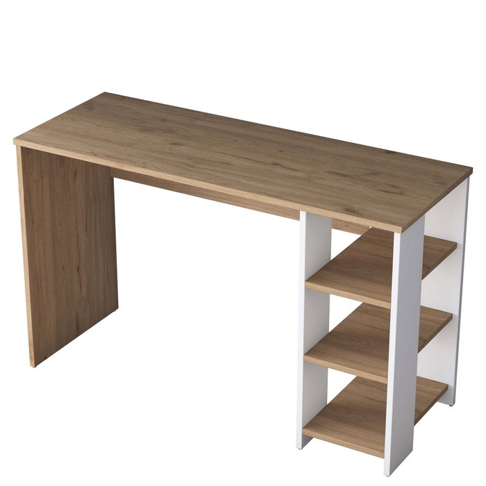 Hanah Home Escritorio de Estudio HA108 - 3425 Nogal y Blanco Hanah Home Escritorio de Estudio HA108 - 3425 Nogal y Blanco
